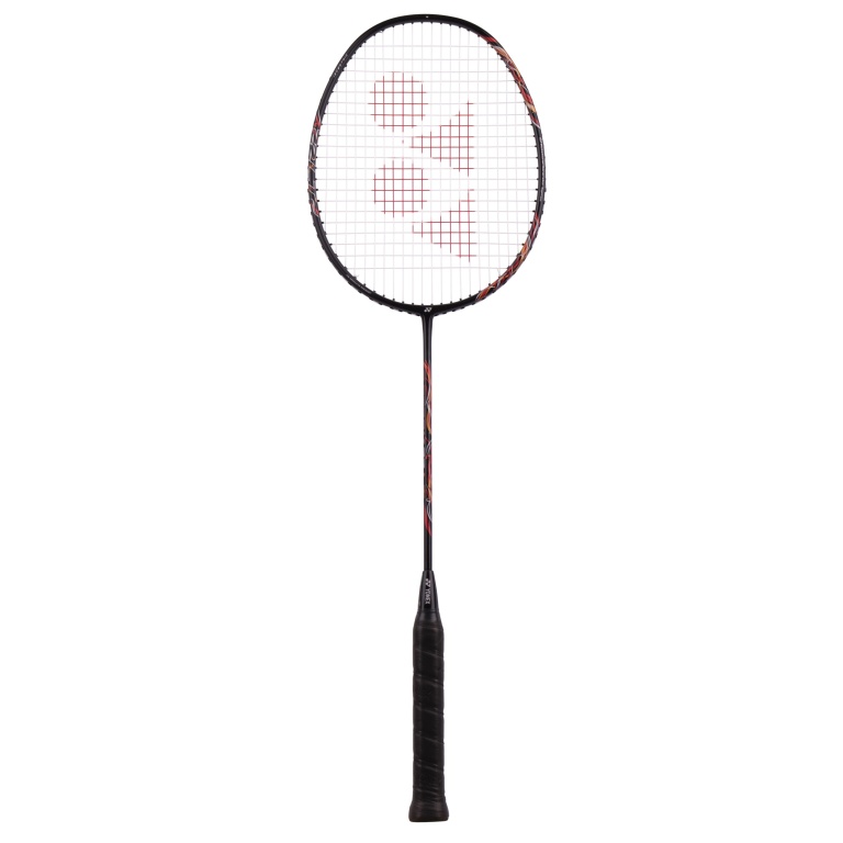 Yonex rakieta do badmintona Astrox 22 LT (głowicowa, średnia) czarna/czerwona - naciągnięta -